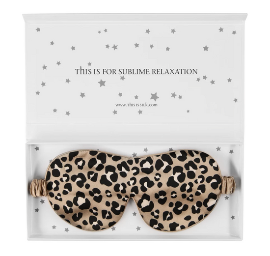 Image Title THIS IS SILK - SILK EYE MASK in Spirit Animal
